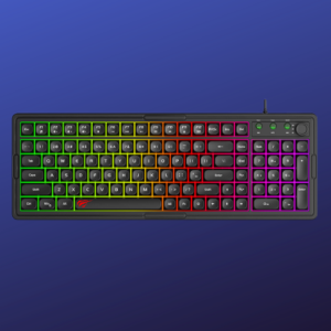 HAVIT KB886L Pro Gaming Keyboard – RGB Backlit, 101+4 Keys
